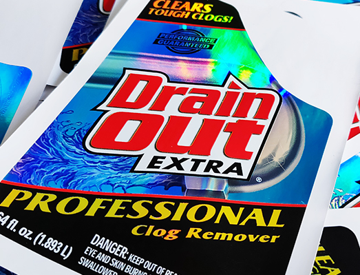 雷射高端機油桶標(biāo)簽