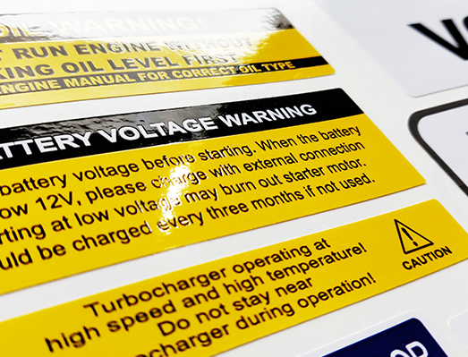 俄羅斯出口發(fā)電機(jī)組貼紙?zhí)籽b